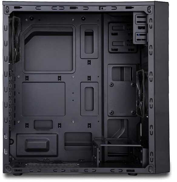PC Case EVOLVEO Nate 1 Black Lateral view