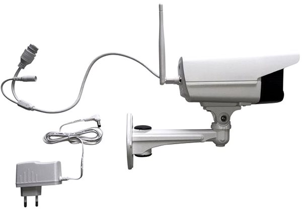 Überwachungskamera EVOLVEO Salvarix - kabellose FullHD-IP-Außen- / Innenkamera Anschlussmöglichkeiten (Ports)