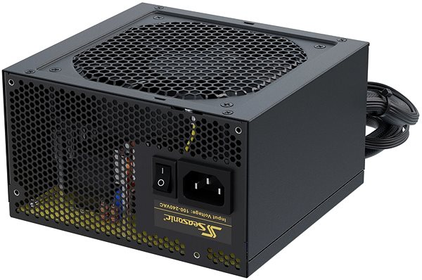 PC-Netzteil Seasonic Core GC 650W Gold Seitlicher Anblick