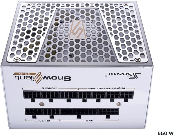 PC Power Supply Seasonic Prime SnowSilent 550W Gold Connectivity (ports)