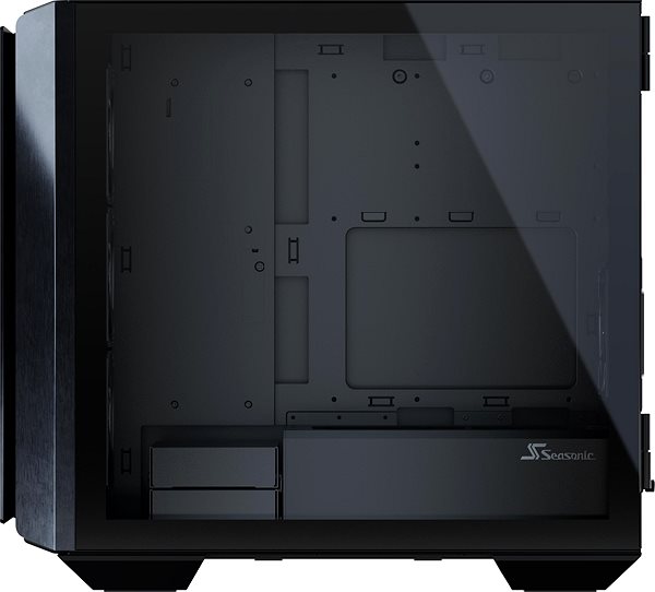 PC Case Seasonic SYNCRO Q704 + SYNCRO DPC-850 Platinum Lateral view