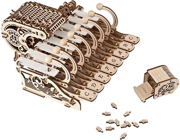 3D puzzle UGEARS 3D Programovatelná celesta 573 dílků ...