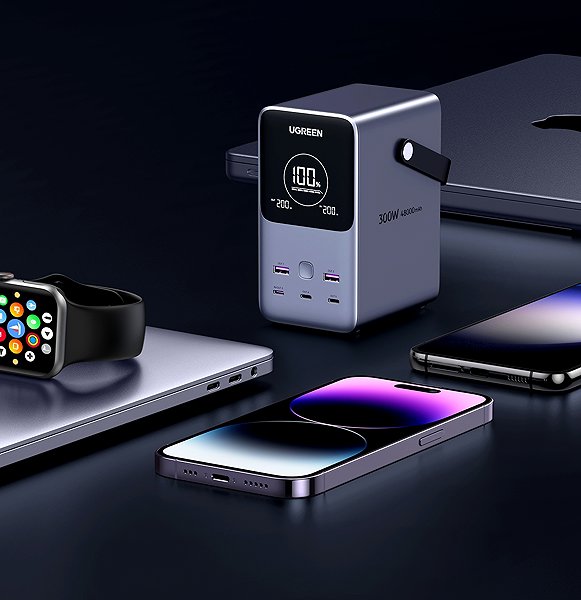 Power Bank UGREEN 48000mAh 300W Fast Charging Power Bank ...