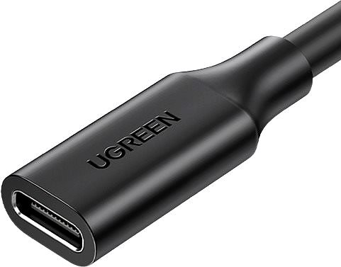 Datenkabel Ugreen USB-C/M to USB-C/F Gen2 5A Extension Cable 1m (Black) Anschlussmöglichkeiten (Ports)