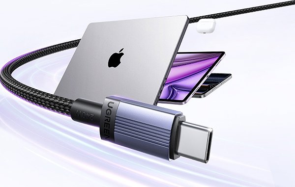 Data Cable UGREEN USB-C to USB-C PD Fast Charging Cable 240W Max 3m ...