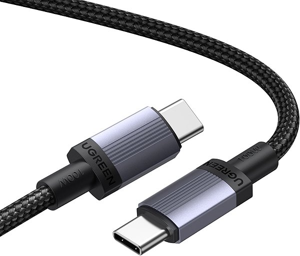 Data Cable UGREEN USB-C to USB-C PD Fast Charging Cable 100W Max 1m ...