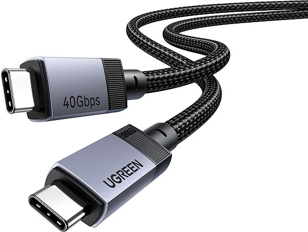 Data Cable UGREEN USB4 Gen 3 240W Max Space Gray 1m ...