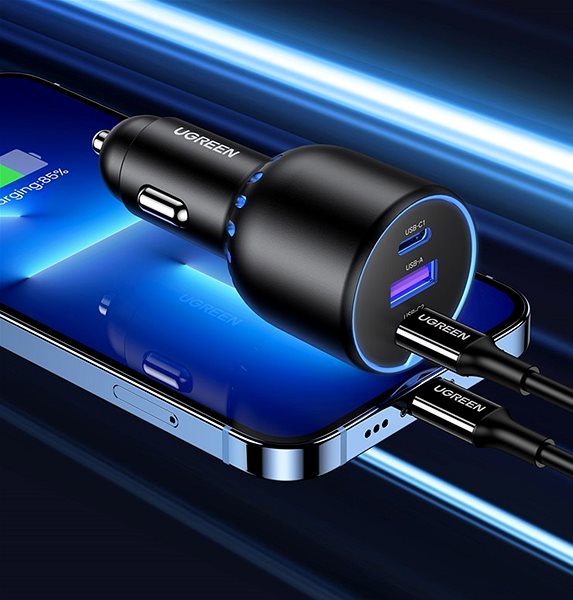 Car Charger Ugreen 130W Car Charger ...