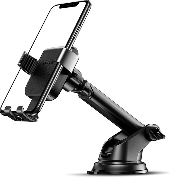 Telefontartó UGREEN Gravity Phone Holder with Suction Cup (Black) Jellemzők/technológia