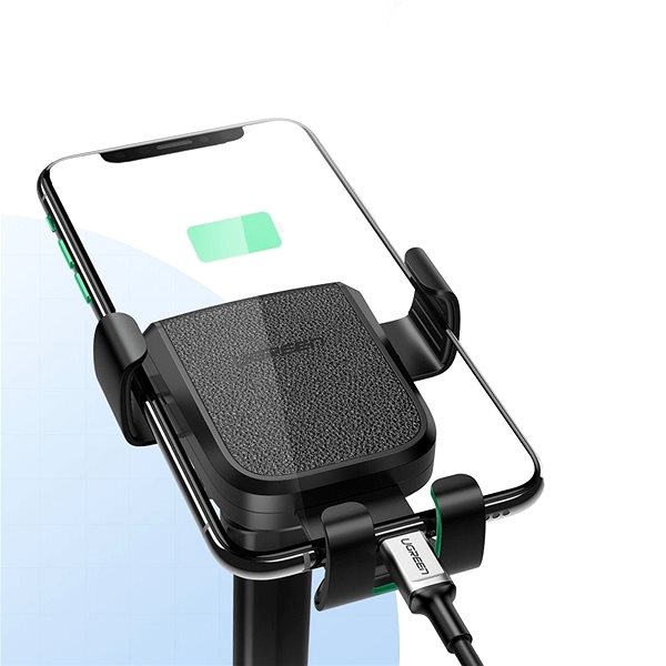 Telefontartó UGREEN Gravity Phone Holder with Suction Cup (Black) Lifestyle