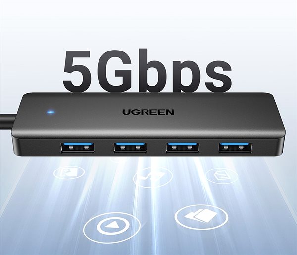 USB Hub UGREEN USB 3.2 Gen1 4 Ports HUB ...