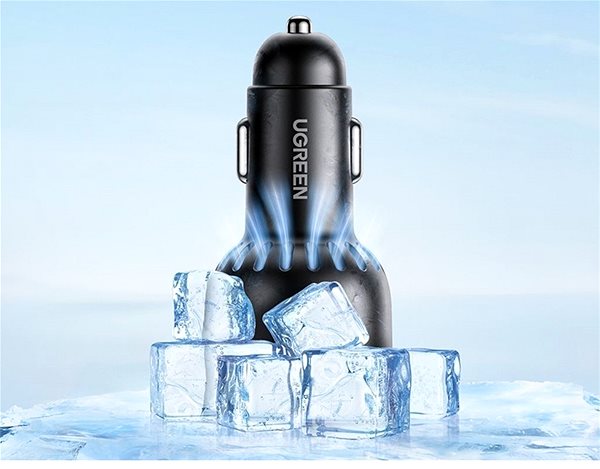 Car Charger Ugreen 75W 3-Port Fast Car Charger ...
