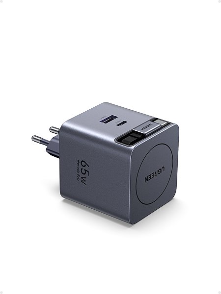 Wall Charger UGREEN 65W GaN Fast Charger with Retractable Cable ...