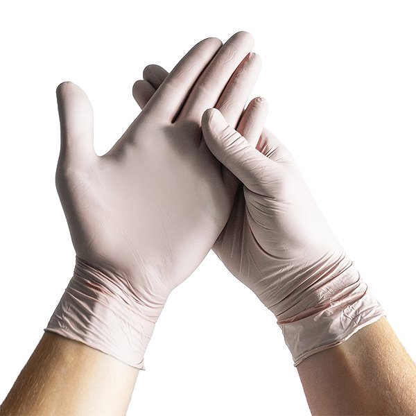 Rukavice na upratovanie ESPEON Latex Fit veľ. L, 100 ks ...