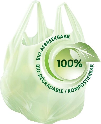 Szemeteszsák SWIRL BIO komposztálható füles szemeteszsák 35 l, 6 db ...