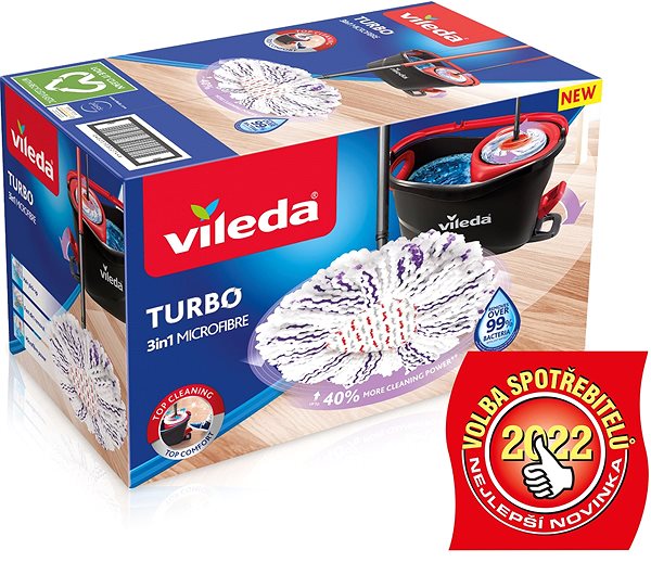 Mop VILEDA Turbo 3in1 Verpackung/Box