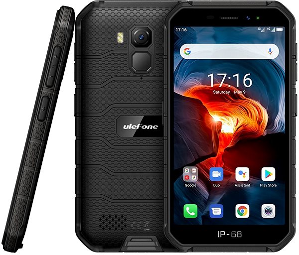 Mobile Phone UleFone Armor X7 PRO Dual SIM Black Lifestyle