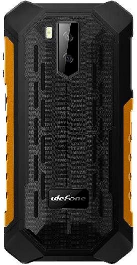 Mobilní telefon UleFone Armor X5 PRO oranžová Zadní strana