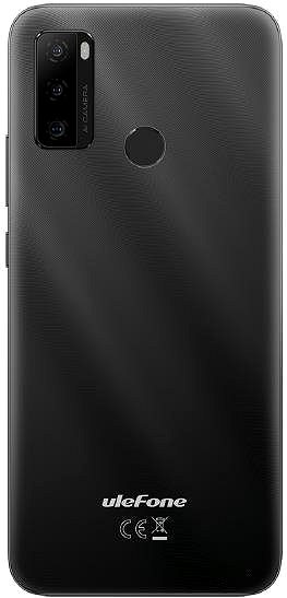 Mobilný telefón UleFone Note 10 čierny Zadná strana