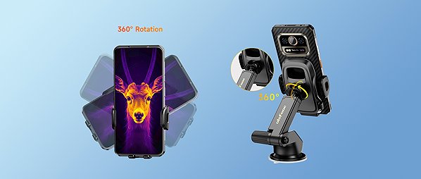 Phone holder UleFone Armor Mount(Next-Gen) - Thin version Black ...