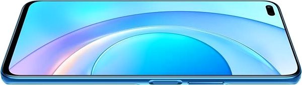 Handy Honor 50 Lite - blau Seitlicher Anblick