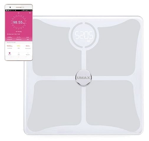 Bathroom Scale UMAX Stay Active! Features/technology