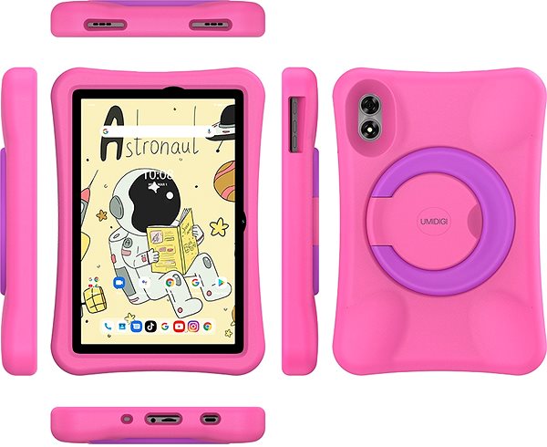 Tablet Umidigi G1 Tab Kids 4 GB/64 GB ružový ...