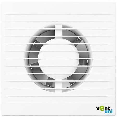 Bathroom fan Vent uni Fan VU 125-A-S-PP 125 mm - basic without functions .