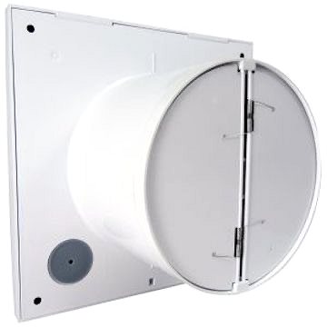 Bathroom fan Vent uni Fan VU-125-SF-C-H01 - silent with return damper, time switch, hygrostat .