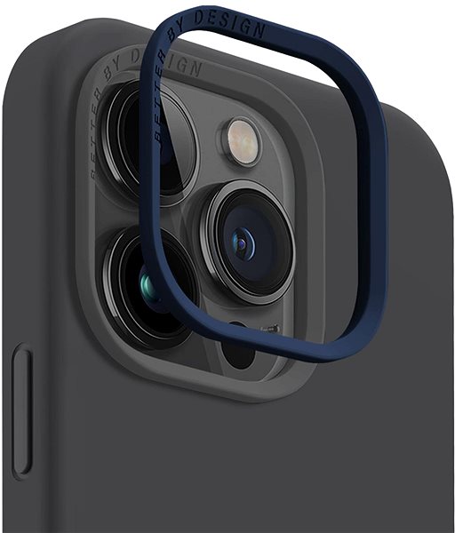 Handyhülle UNIQ Lino Hue MagClick Schutzhülle für iPhone 15 Pro, Charcoal (Grey) ...