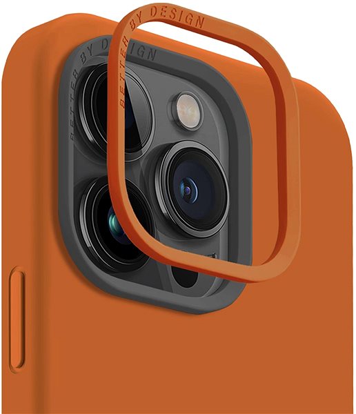Handyhülle UNIQ Lino Hue MagClick Schutzhülle für iPhone 15 Pro, Sunset (Orange) ...