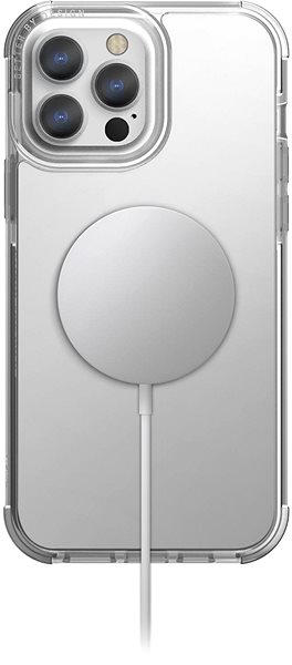 Handyhülle UNIQ Combat MagClick Schutzhülle für iPhone 15 Pro Max, Blanc (Weiß) ...
