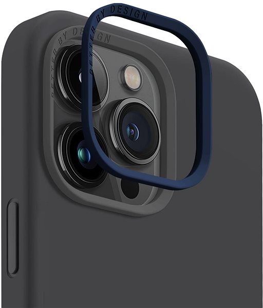 Handyhülle UNIQ Lino Hue MagClick Schutzhülle für iPhone 15 Pro Max, Charcoal (Grey) ...