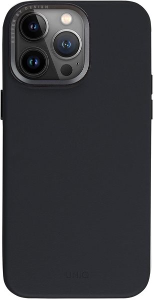 Handyhülle UNIQ Lyden MagClick Schutzhülle für iPhone 15 Pro Max, Dallas (schwarz) ...