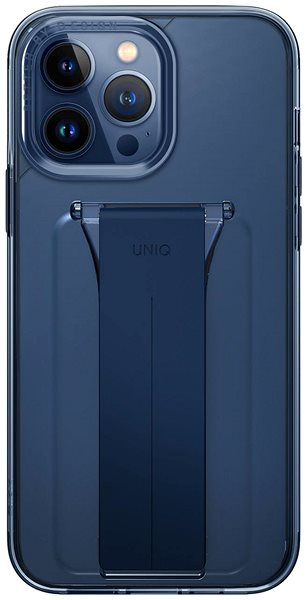 Kryt na mobil UNIQ Heldro Mount+ ochranný kryt na iPhone 15 Pro Max so stojanom, Ultramarine (Deep blue) ...