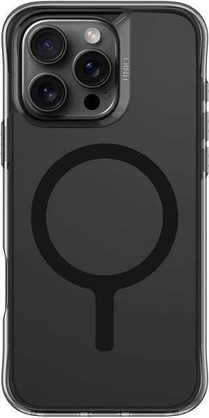 Handyhülle UNIQ LifePro Xtreme MagClick charging für iPhone 16 Pro, Smoke (Frost smoke) ...