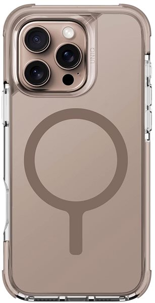 Telefon tok UNIQ Combat MagClick Charging iPhone 16 Pro tok - Taupe Gold ...