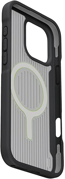 Handyhülle UNIQ Combat Active MagClick charging für iPhone 16 Pro, Charcoal black ...