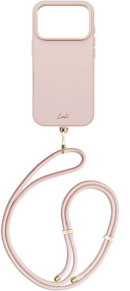 Handyhülle UNIQ COEHL Mirelle für iPhone 17 Pro, Shell pink ...