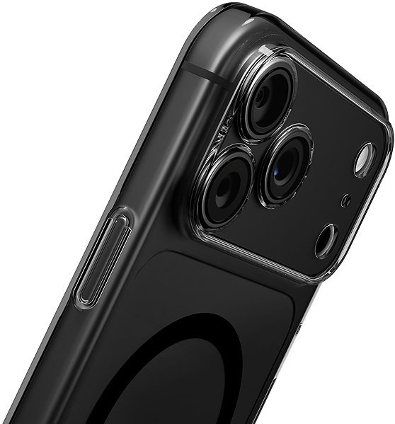 Handyhülle UNIQ Airsuit MagClick Charging Schutzhülle für iPhone 17 Pro Max/18 Pro Max, Glossy smoke ...