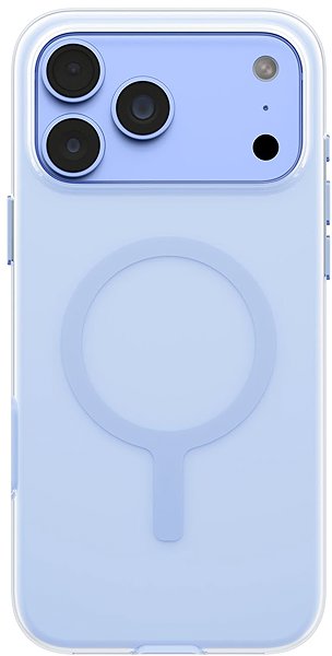 Handyhülle UNIQ Clario MagClick Charging Schutzhülle für iPhone 17 Pro Max/18 Pro Max, Cool Blue ...