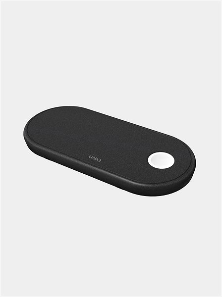 Vezeték nélküli töltő Uniq Aereo 3in1 Charcoal Oldalnézet