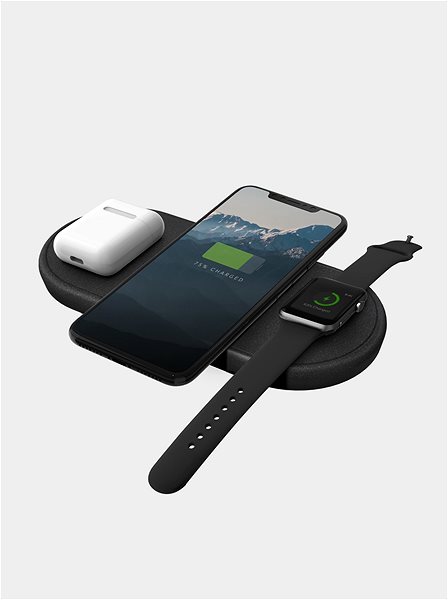 Vezeték nélküli töltő Uniq Aereo 3in1 Charcoal Jellemzők/technológia