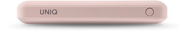 Powerbank Uniq Fuele Mini 8000 mAH USB-C PD Pocket Power Bank Blush ružový Bočný pohľad