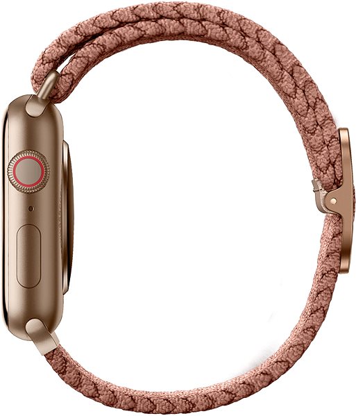 Remienok na hodinky Uniq Aspen Braided remienok na Apple Watch 38/40/41mm ružový ...