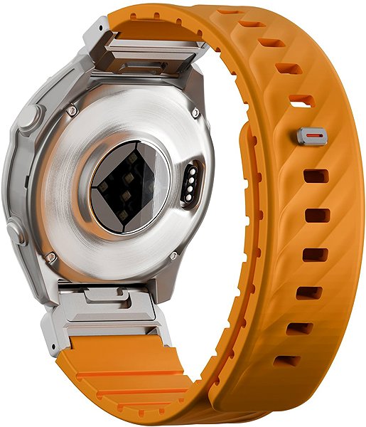 Armband UNIQ Fluo für Garmin SmartWatch 22 mm, Pale orange ...