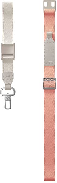Schlüsselband für Telefon UNIQ Vista Duo 2V1 Universal-Lanyard und Handschlaufe für Mobiltelefon, Pfirsich / Beige ...