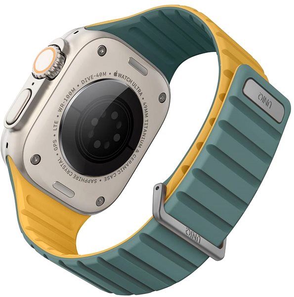 Armband Uniq Revix Evo Reversible Magnetic für Apple Watch 49/45/44/42mm Viridian ...