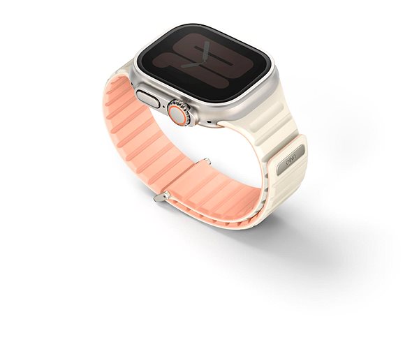 Remienok na hodinky Uniq Revix Evo Reversible Magnetic na Apple Watch 49/45/44/42 mm Crepe ...