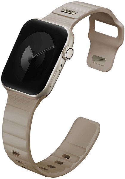 Armband Uniq Stride FKM für Apple Watch 42/41/40mm Pale Khaki ...